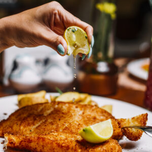 Milanesa de merluza (Ártico)